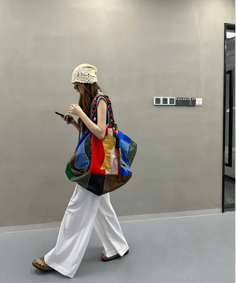 relaxed tuck pants / 2color　hm2383