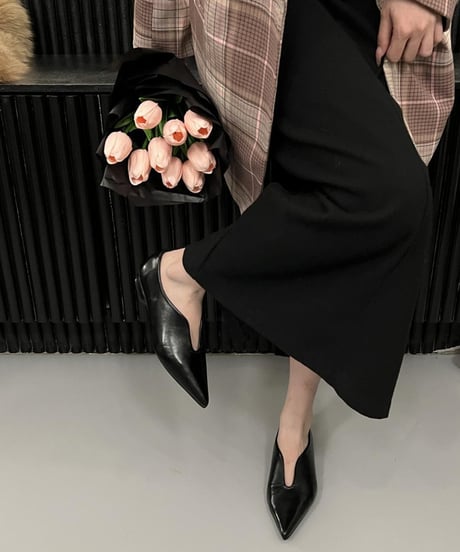 pointed toe pumps / 4color　hm1351