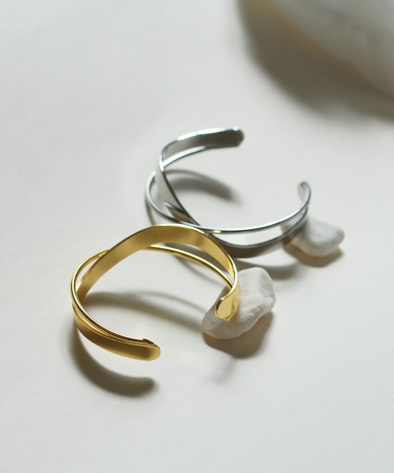 mobius circle bangle / 3color hm1564 | Her Me