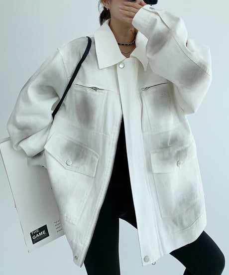 vintage denim blouson / 2color　hm1932