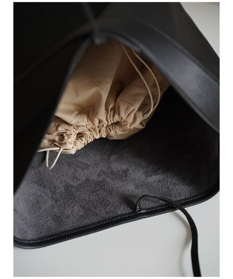 minimal bucket bag / 2color　hm2724