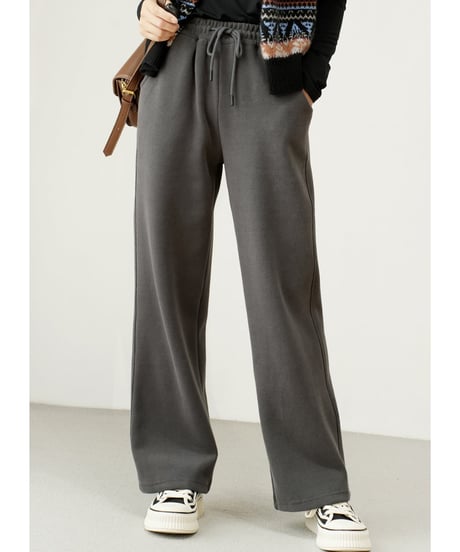 《即納》straight sweat pants / 3color　hm1977