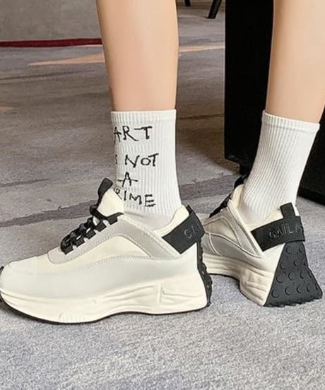 bicolor sneakers / 2color　hm1982