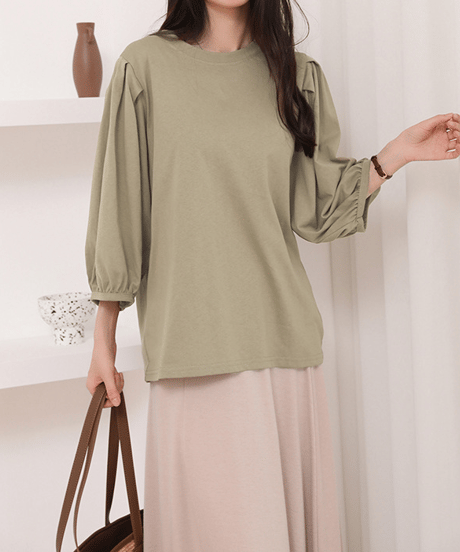 puff sleeve top / 7color　hm2960