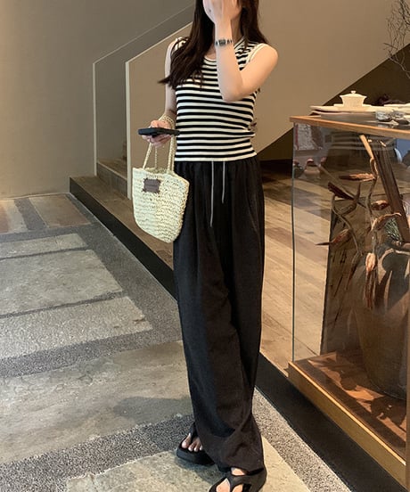 airy loose pants / 3color　hm1487