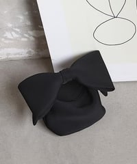 big ribbon handbag / 5color　hm1858