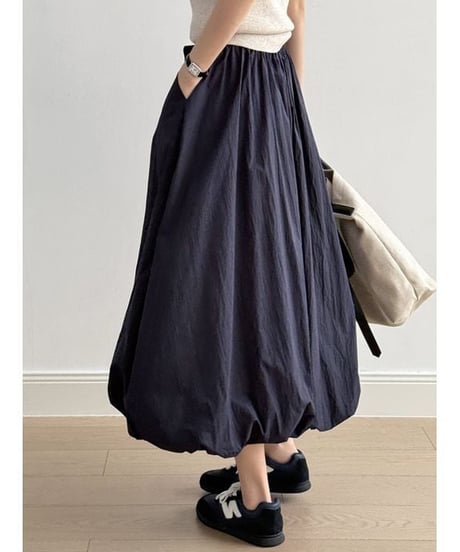 drawst baloon skirt / 3color　hm2265