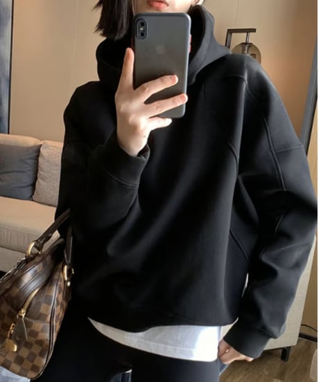 classic oversized hoodie / 4color　hm2783
