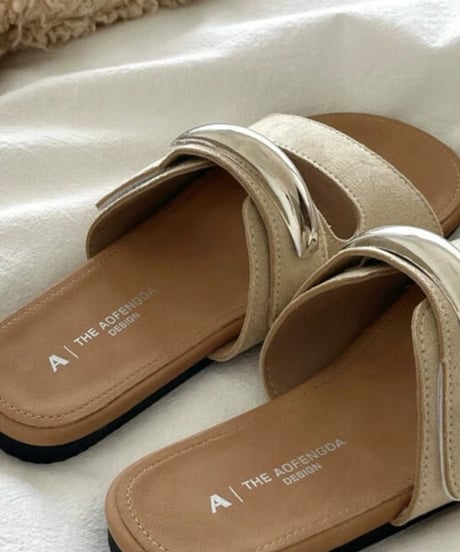 lazy slipper sandal / 4color　hm2484