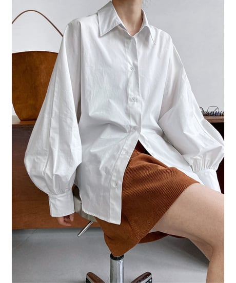 volume sleeve blouse / 4color　hm2044