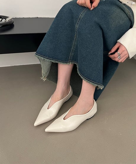 pointed toe pumps / 4color　hm1351