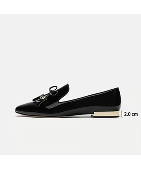 tassel ribbon shoes / 2color　hm2037