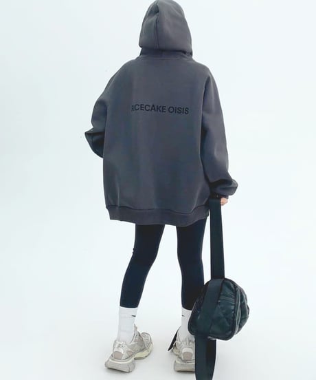 logo sweat hoodie / 2color　hm1985