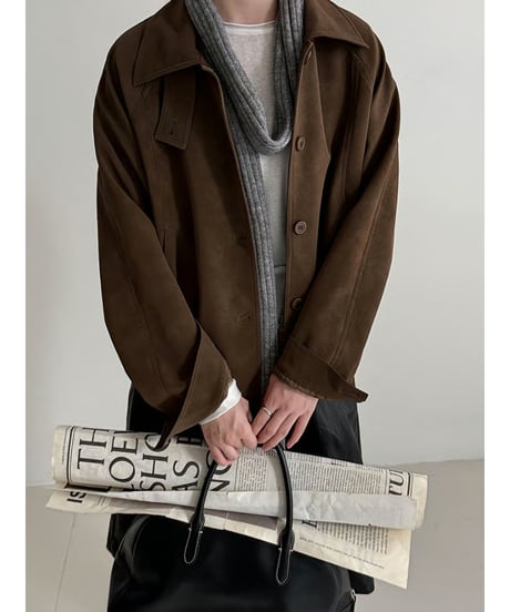 stand collar blouson / 2color　hm2739
