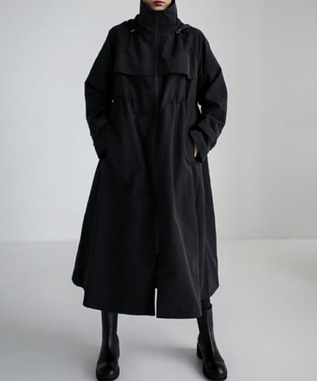 oversized a-line coat　hm1837