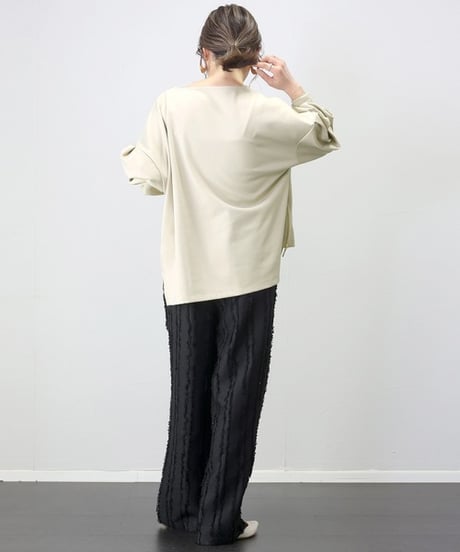 side zipper pullover / 4color　hm2647