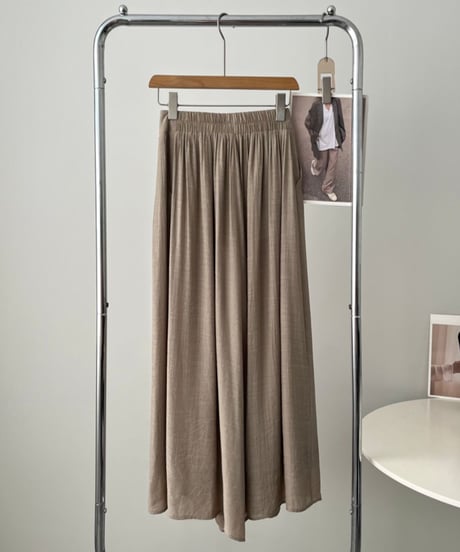 elegant wide pants / 3color 　hm1635