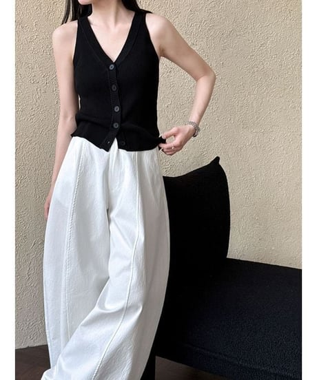 cocoon wide pants / 2color　hm2319