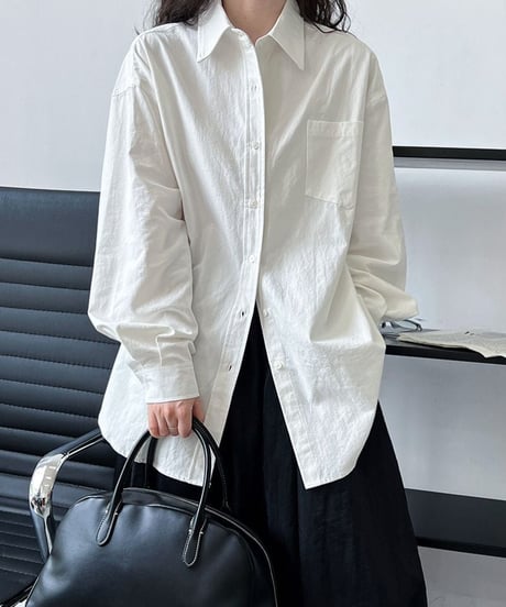 boyfriend loose shirt / 2color　hm2013