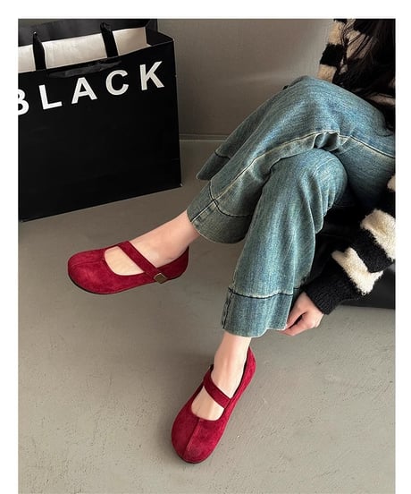 shallow mouth shoes / 3color　hm2541