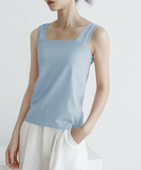 square neck tank / 11color　hm2951