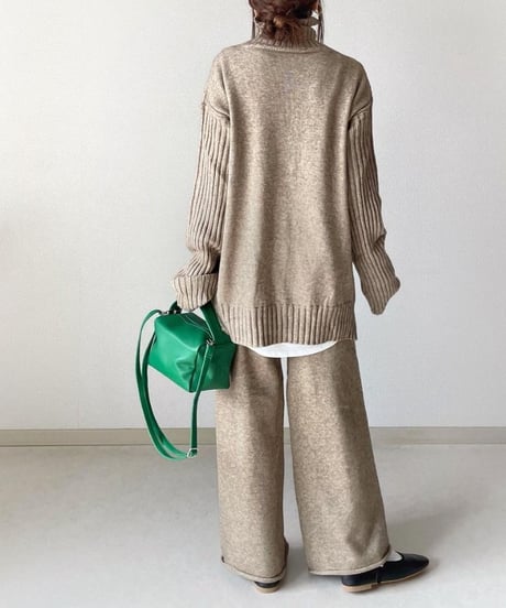 relaxed knit set-up / 3color　hm2567