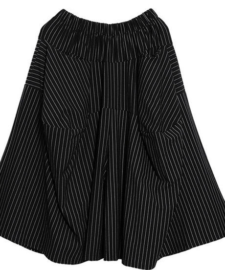 striped balloon skirt　hm2728