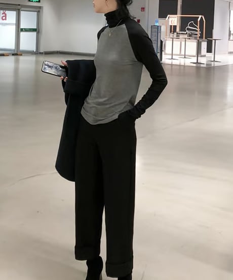 turtleneck bottoming shirt　hm1004