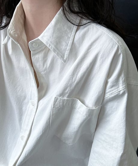 boyfriend loose shirt / 2color　hm2013