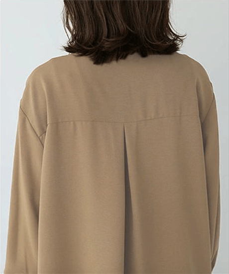 band collar shirt / 5color　hm2884