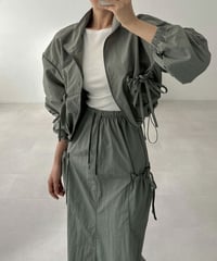 blouson & skirt set-up / 2color　hm2833