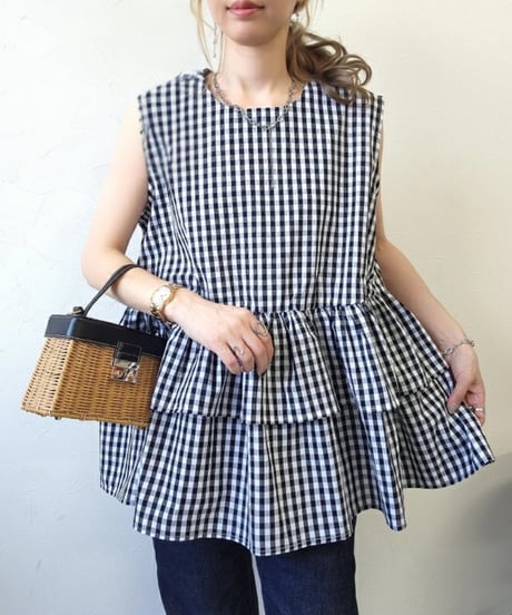 peplum flare top / 11type　hm2973