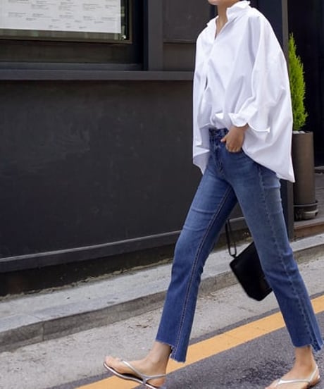 loose silhouette shirt　hm1581