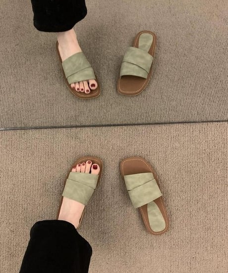 open-toe sandals / 5color　hm2483
