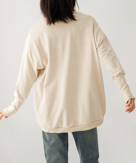layered hem pullover / 8color　hm2635