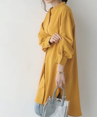 band collar shirt / 5color　hm2884