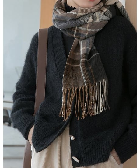 design button knit cardigan　hm1724