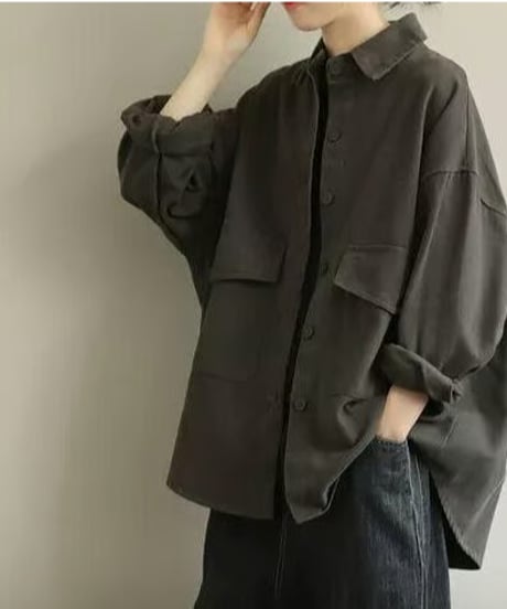 plus size jacket / 2color　hm2503
