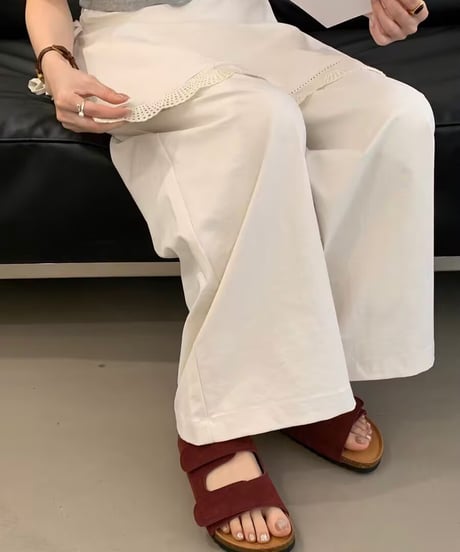 double belt sandal / 5color　hm2267