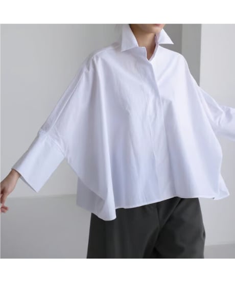 box sleeve cape shirt　hm2533