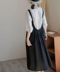 cotton jumperskirt / 2color　hm1470