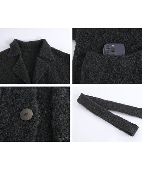 loose long knit cardigan　hm1883