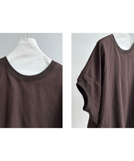 linen loose blouse / 2color　hm2942