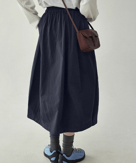 a-line long skirt / 3color　hm2575