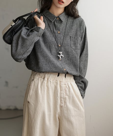 knitted vest & shirts　hm2553