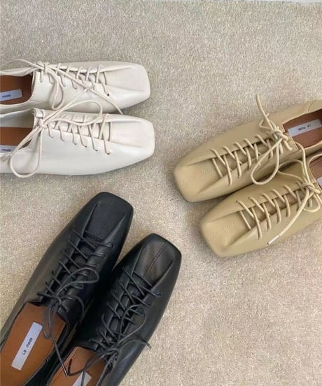 lace up shoes / 3color　hm2006