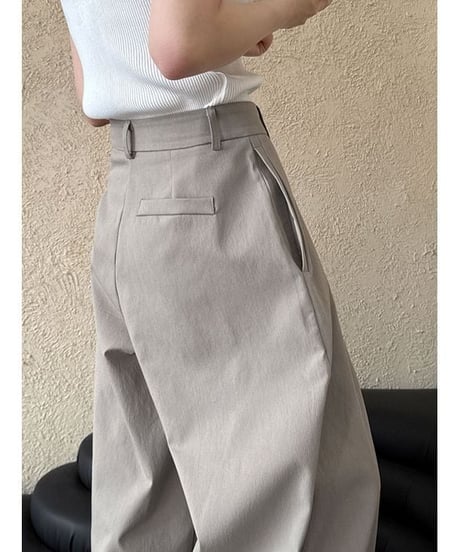cocoon wide pants / 2color　hm2319