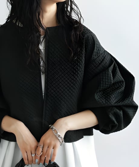 quilted bolero jacket　hm2585