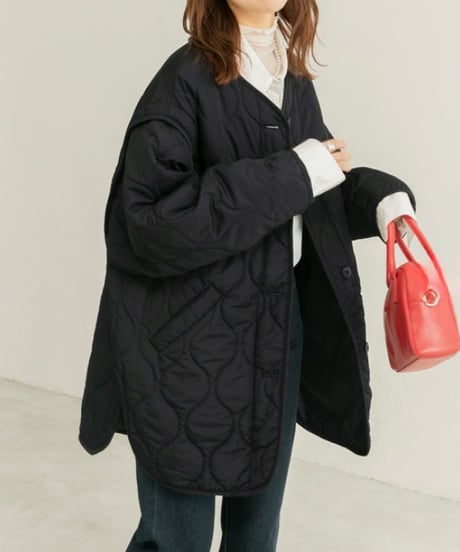 2-way quilted jacket / 3color　hm2688