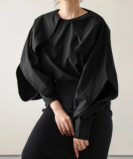 cotton petal blouse / 4color　hm1438